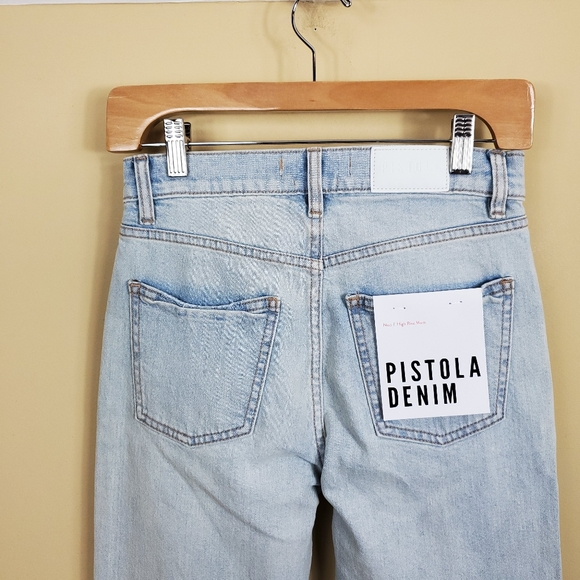 Pistola Nico High Rise Mom Jean - In Lake - Picture 6 of 12